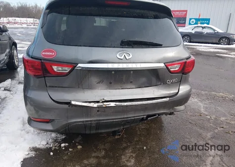 2016 Infiniti Qx60 from USA, damaged, VIN 5N1AL0MM7GC522413